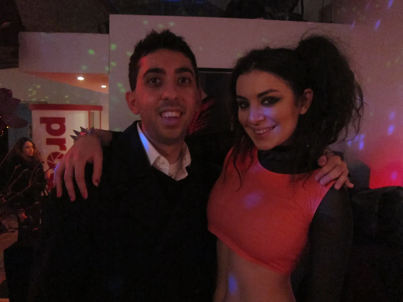 Jimmy Dushku with Charli XCX