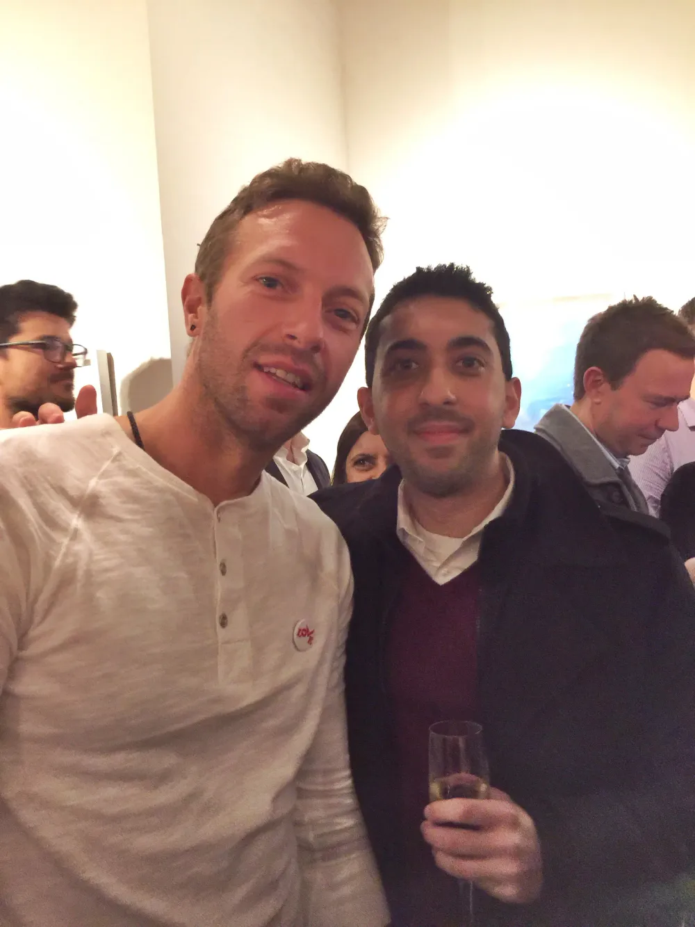 Jimmy Dushku and Chris Martin