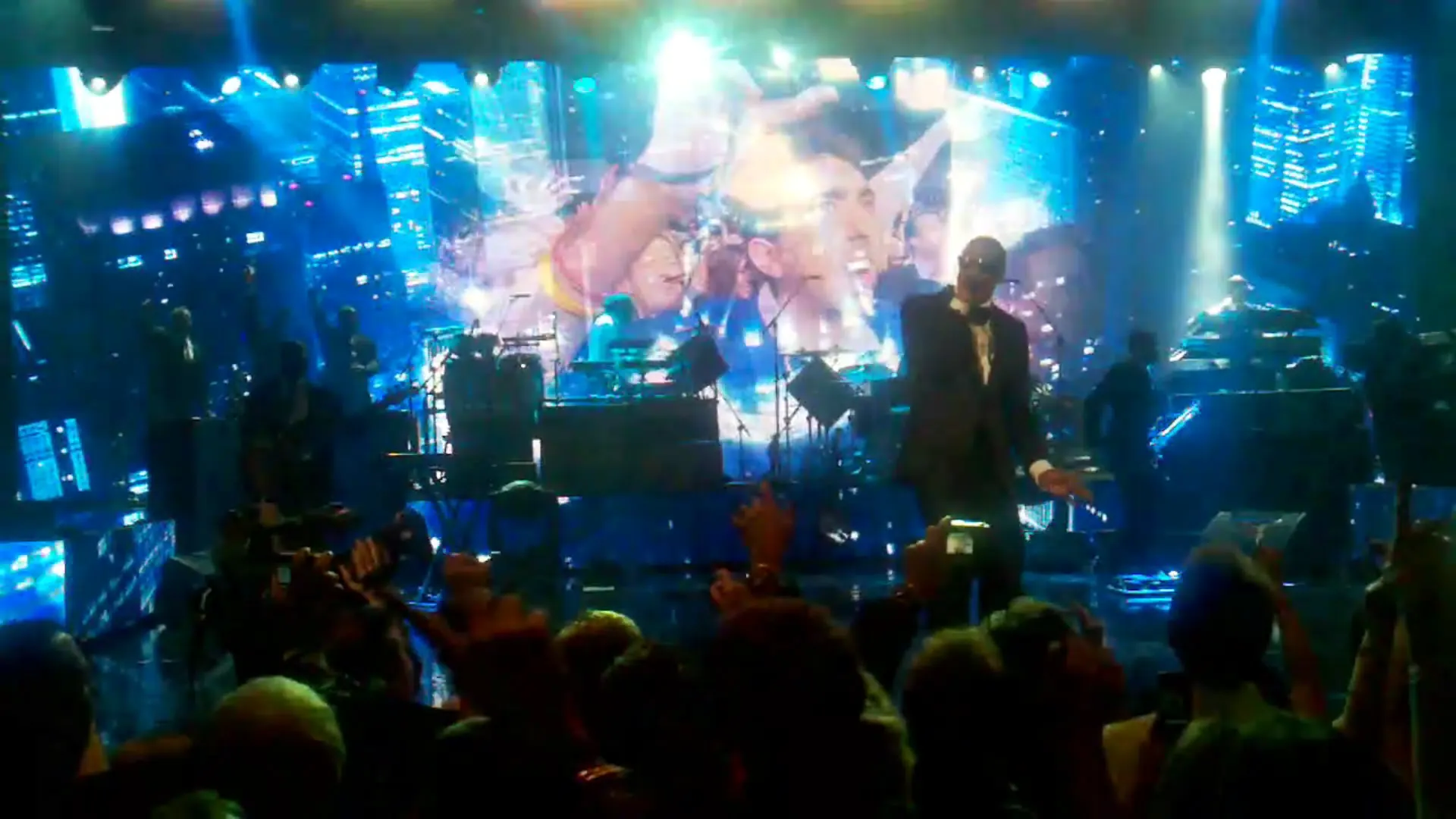 Apparently I had already been spotted on the big screen