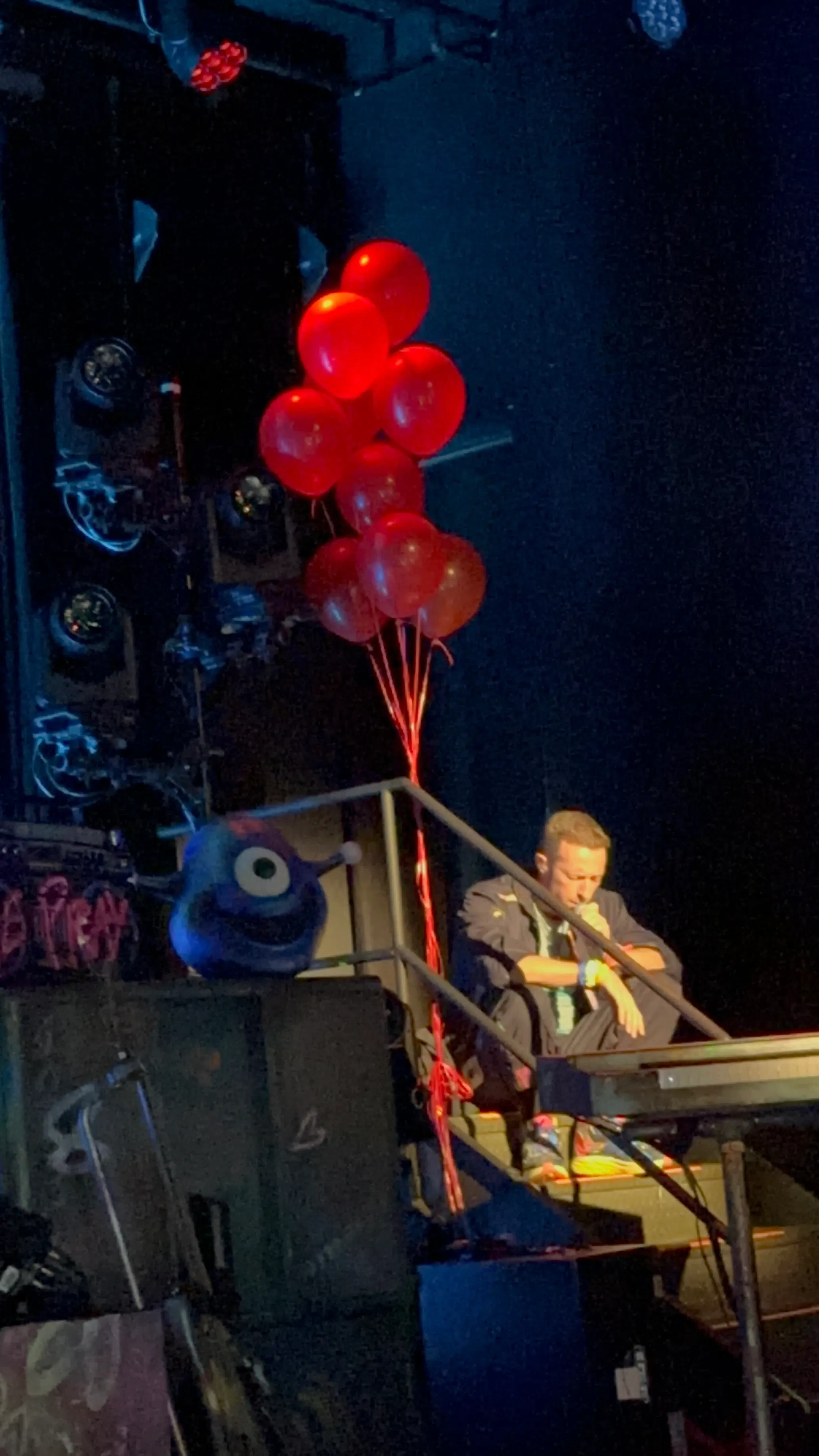 Chris Martin at the Music Hall of Williamsburg