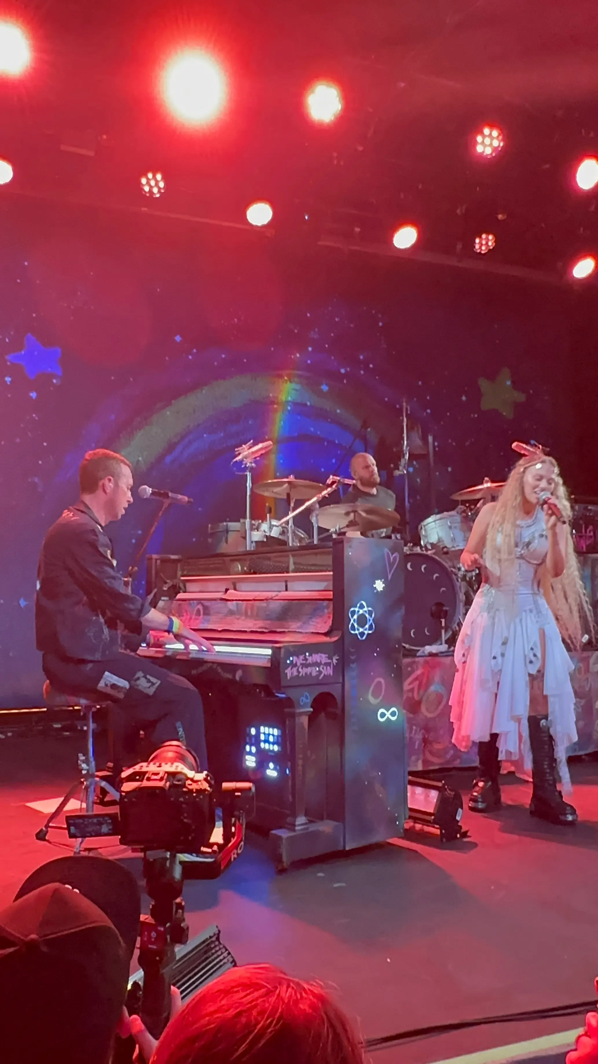 The band performing at the Music Hall of Williamsburg