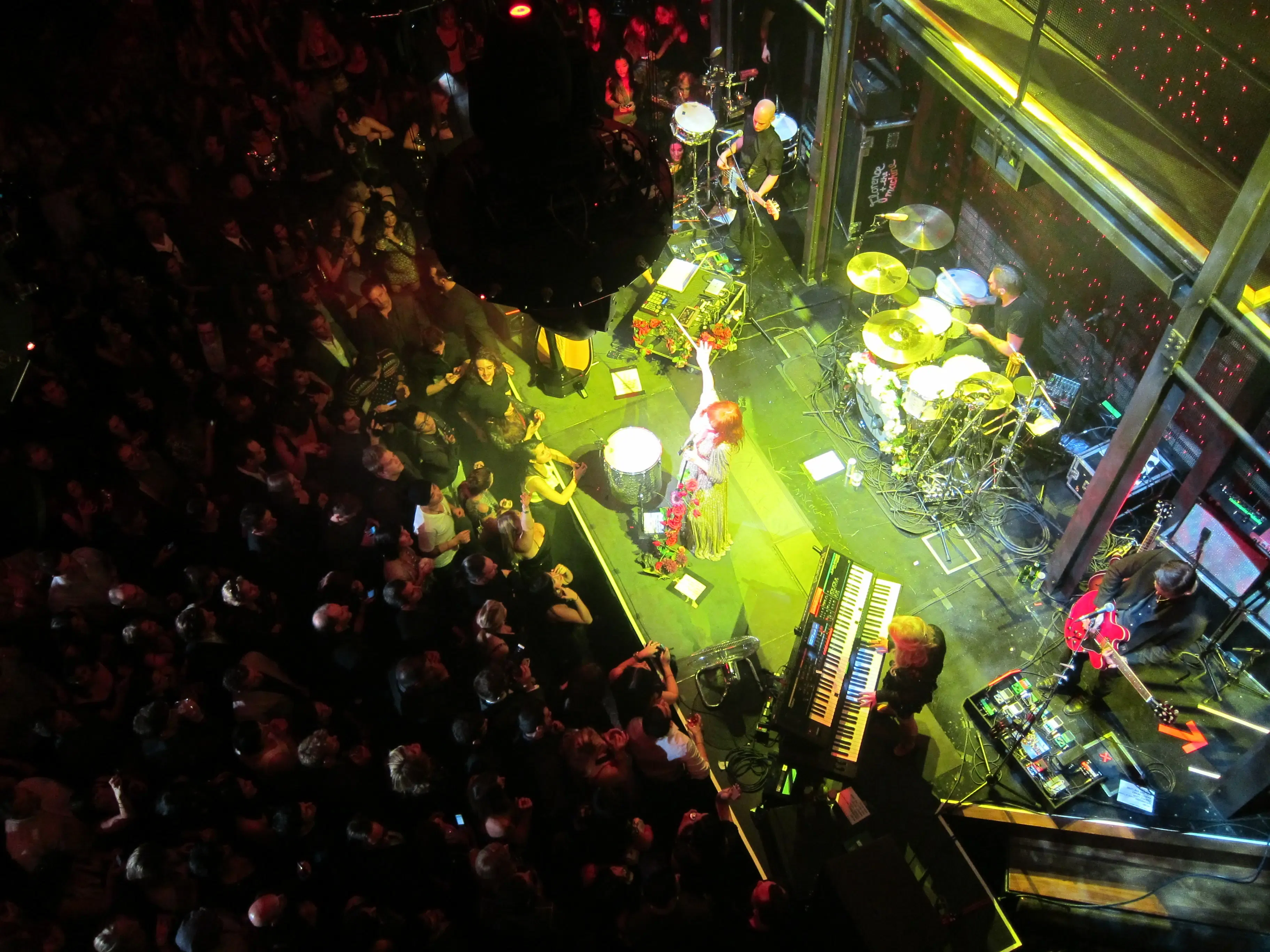 Florence and the Machine performing an intimate private show at the Cosmopolitan