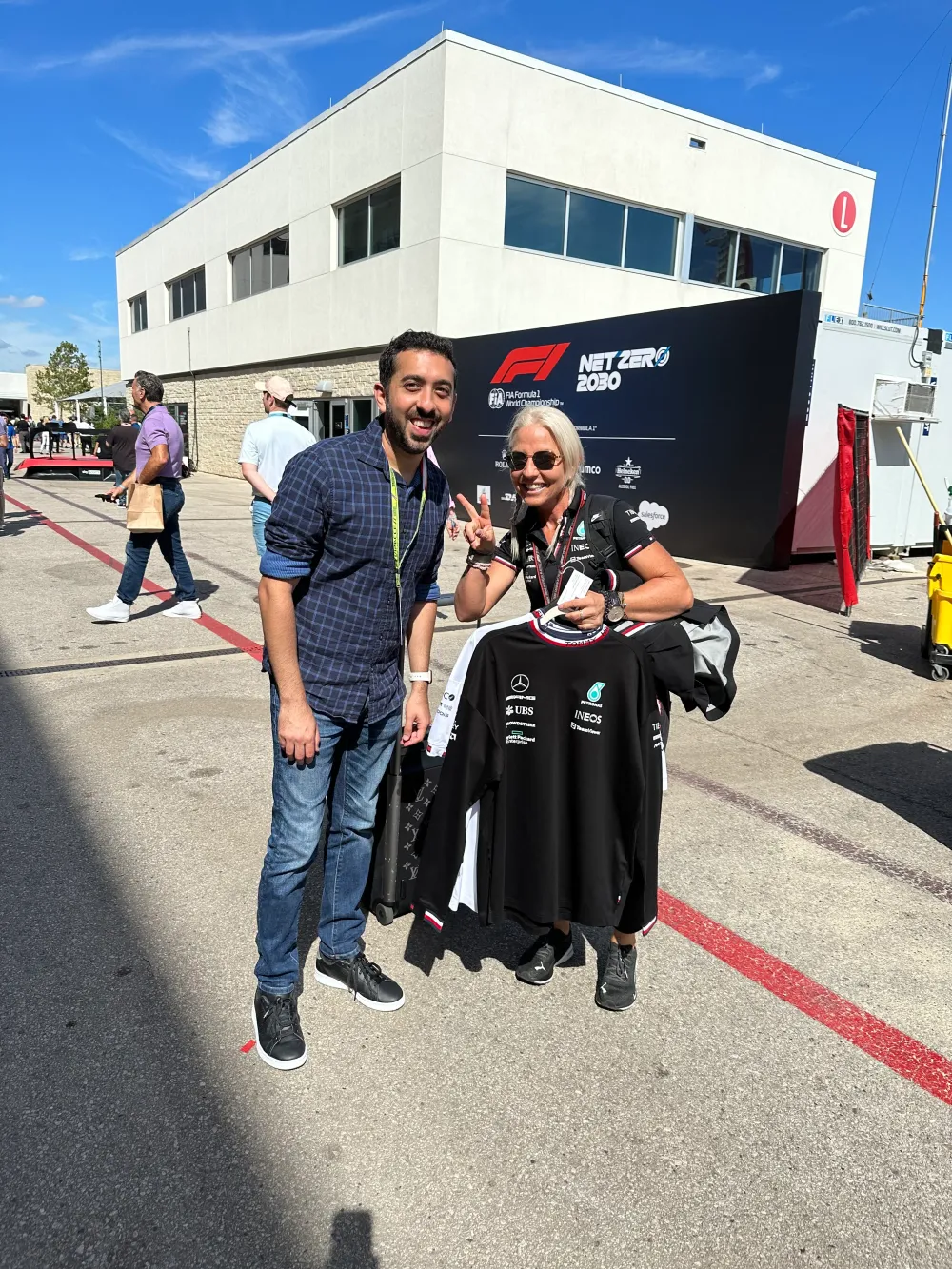 Jimmy Dushku with Angela Cullen