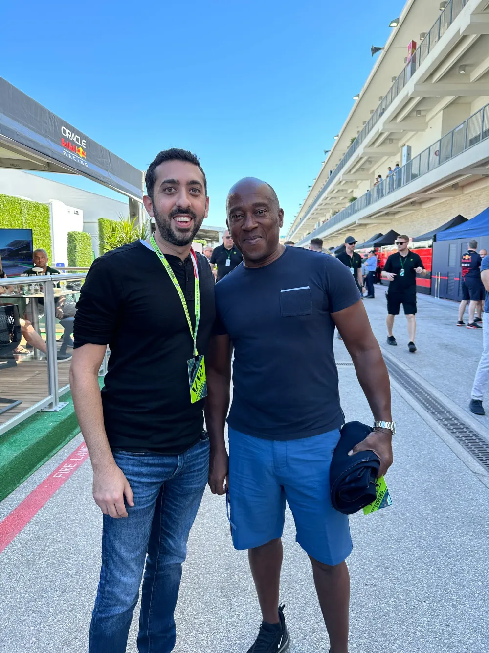 Jimmy Dushku with Anthony Hamilton